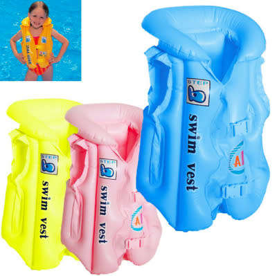 INFLATABLE SWIM VEST FOR TODDLERS