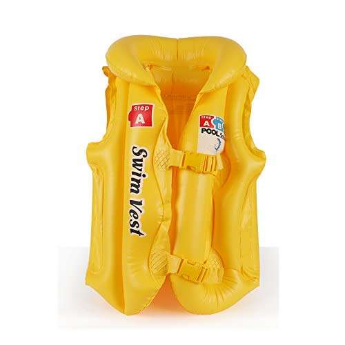 INFLATABLE SWIM VEST FOR TODDLERS