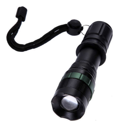 1000Lm LED Flashlight Rechargeable Torch with Clip and Zoom