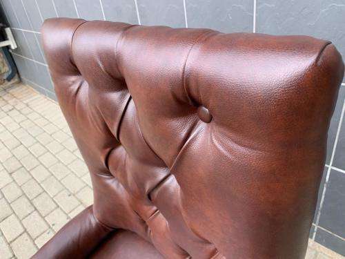 Brown Dining Room Chairs (Set of 6)