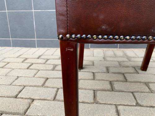 Brown Dining Room Chairs (Set of 6)