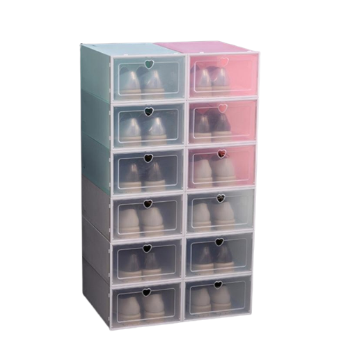 Shoe Organiser Box Grey