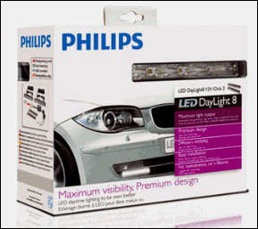 Philips LED Daylight Running Lights (DRL) Daylight 8