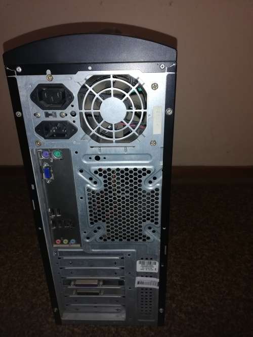 Older Generation Tower PC with Temp Win 10. (Box only)