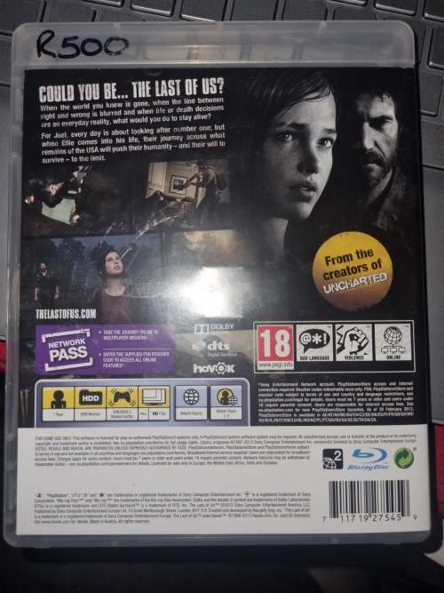 PS3 THE LAST OF US