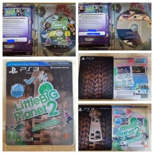LITTLE BIG PLANET 2 STEELBOOK EDITION PS3 GAME
