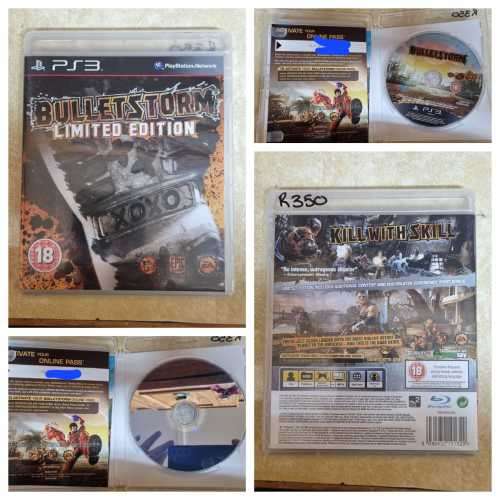 BULLETSTORM LIMITED EDITION PS3 GAME