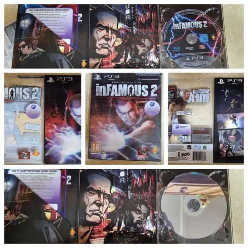 INFAMOUS 2 LIMITED EDITION PS3 GAME
