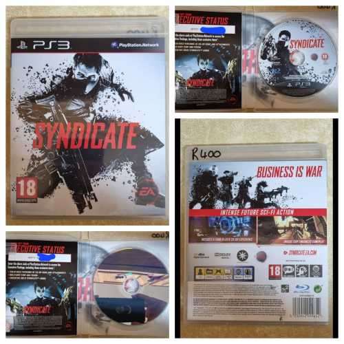 SYNDICATE PS3 GAME