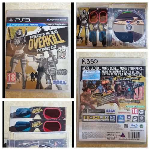 THE HOUSE OF THE DEAD OVERKILL EXTENDED CUT PS3 GAME