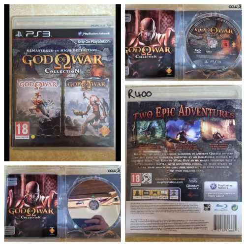 GOD OF WAR COLLECTION PS3 GAME