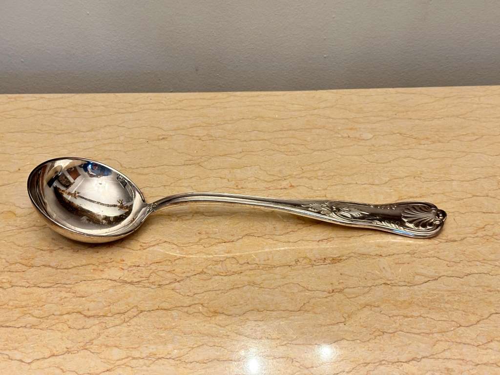 Vintage Italian ARG 800 Silver plate Kings pattern Serving set ( Very Large ) Rare & Collectable