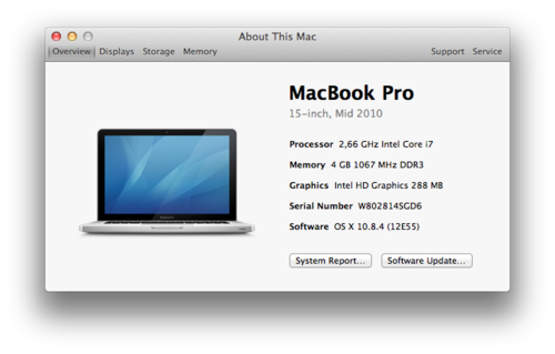 MacBook Pro 15"