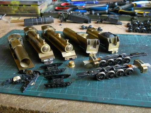 SOUTH AFRICAN RAILWAYS (SAR) BRASS STEAM LOCO PARTS