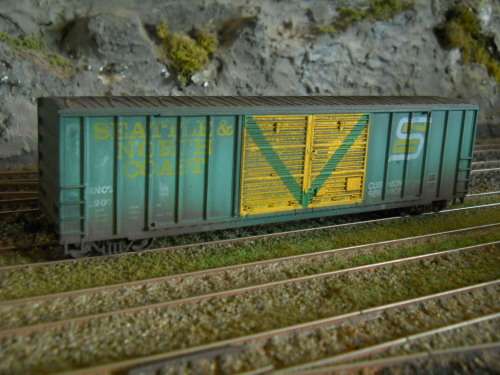 HO scale freight car