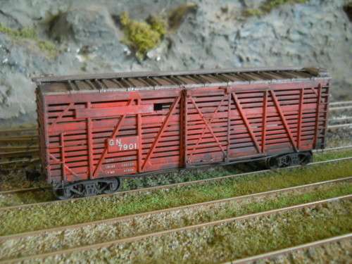 HO scale freight car