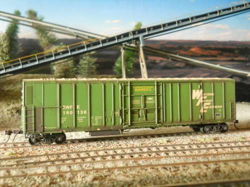 HO scale freight car