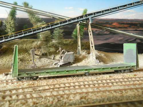 HO scale freight car