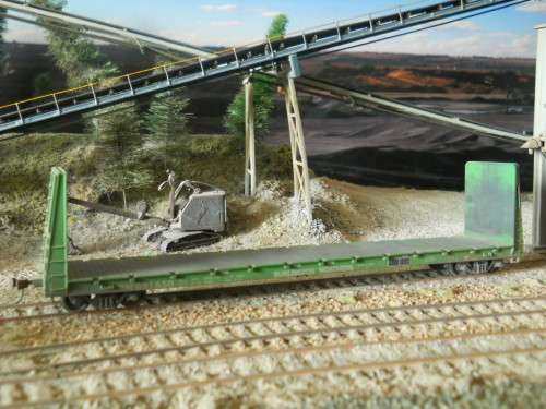 HO scale freight car