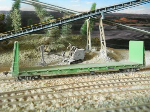 HO scale freight car