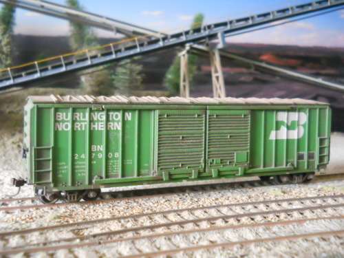 HO scale freight car