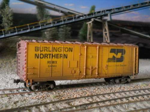 HO scale freight car