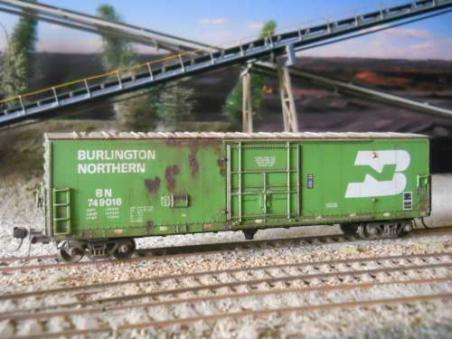 HO scale freight car