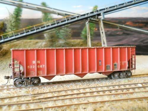 HO scale freight car