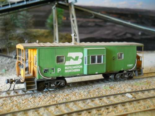HO scale caboose