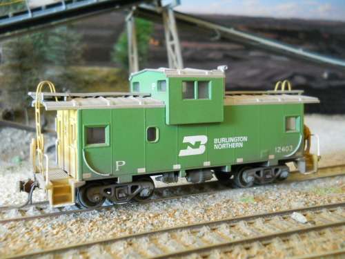 HO scale caboose