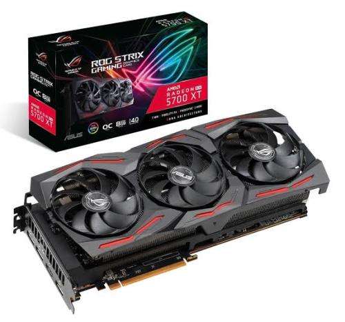 Asus ROG STRIX RX5700XT OC Gaming GDDR6 Pcie 4.0 8GB Graphics Card