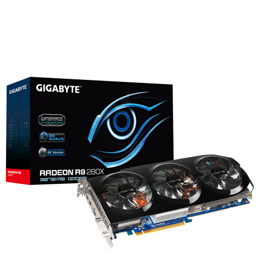 Gigabyte R9 280X 3GB OC Graphics Card
