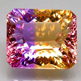9.7Ct NATURAL Bicolor Bolivian Ametrine