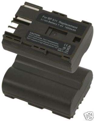 CANON BP-511A 1600MaH BATTERY FOR 5D/50D/40D/30D/20D
