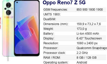 **BARGAIN BUY** BRAND NEW and SEALED OPPO RENO 7Z 5G 128GB - FASTEST GROWING BRAND - GET URS NOW!