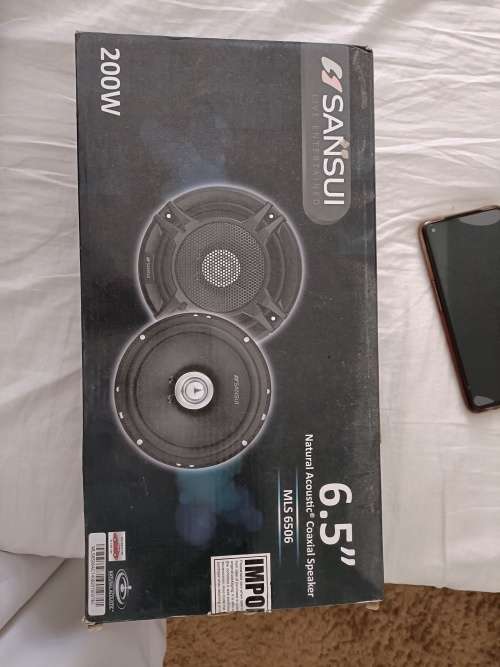 **BARGAIN BUY** NEW OPEN BOX SANSUI MLS 6506 200W 6.5` SPEAKERS - WORTH R400 -GRAB IT@ JUST R199!!!!