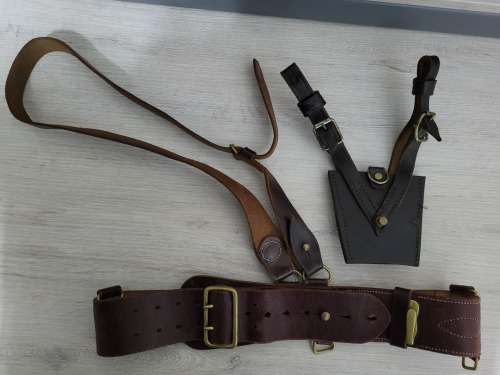 Sam brown military belt