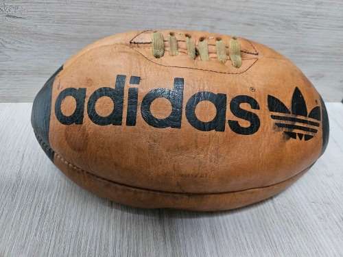 VINTAGE ADIDAS LEATHER RUGBY BALL