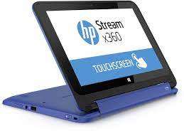 HP Stream X360 Convertible laptop. Touchscreen.