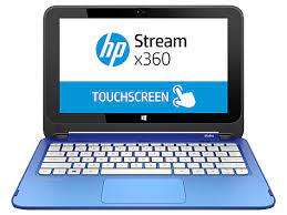 HP Stream X360 Convertible laptop. Touchscreen.