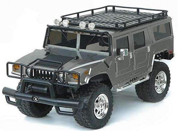 Radio control hummer 1:6 scale massive truck