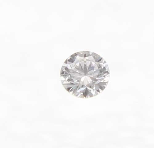 DIAMOND  SOLITAIRE (Colour TLB, SI2, 2.99 mm, Cut - Very good   - 0.11 Ct)