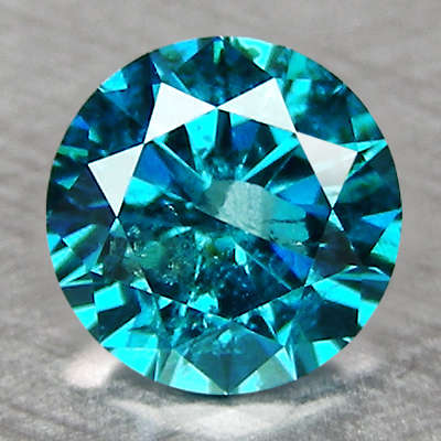 BLUE DIAMOND BRILLIANT SOLITAIRE (0.17 Ct - 3.35mm)
