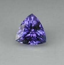 HKD CERTIFIED TOP TANZANITE TRILLIANT CUT (2.13 Ct )