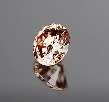 DIAMOND  SOLITAIRE (Fancy Pink with L brown overtone , 4.43 x 2.70 mm, Cut - V good   - 0. 33 Ct)