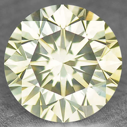 Diamond (Natural light Yellow - 0.19 Ct, VS2, 3.75 x 2.05mm)