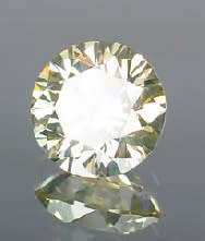 Diamond (Natural light Yellow - 0.19 Ct, VS2, 3.75 x 2.05mm)