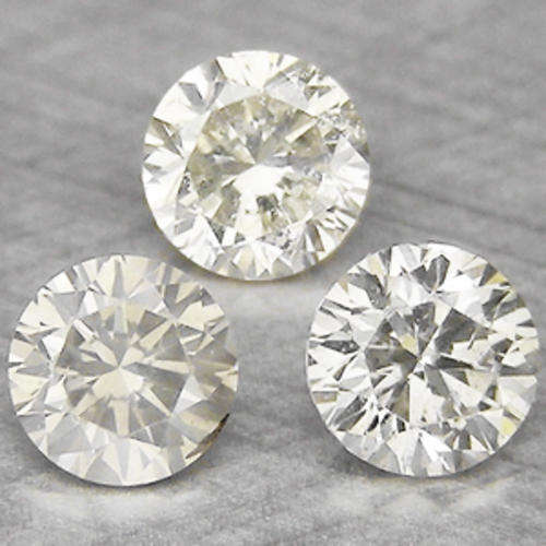 JUST JEWELS - DIAMOND 3 Piece LOT  (L/M/N ; SI2   - 0.25 TCt)