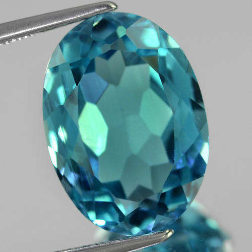 JUST JEWELS -  SWISS BLUE  TOPAZ  (8.59 Ct)