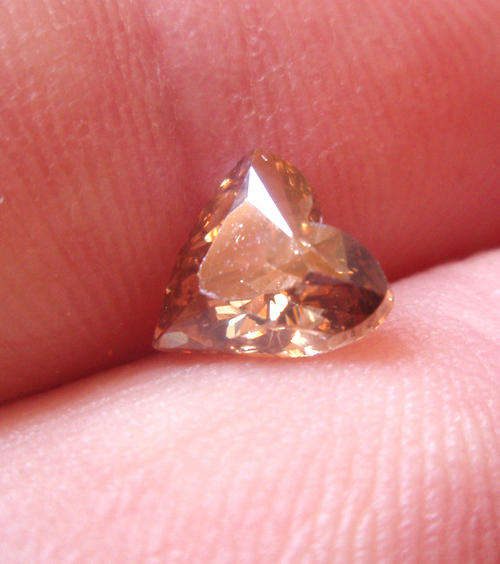 EGS CERTIFIED DIAMOND  HEART- LASER INSCRIBED (1.02 Ct )